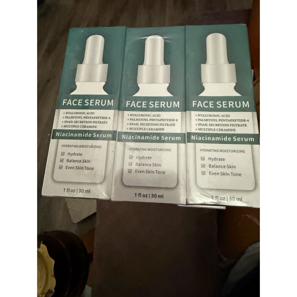 LAKIBOLE Face Serum Lot of 15, 1 fl oz/30 ml Niacinamide Hyaluronic Face/Neck